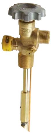 Клапан RegO тип 9107K8Aдля отбора газообразной фазы с контрольной трубкой