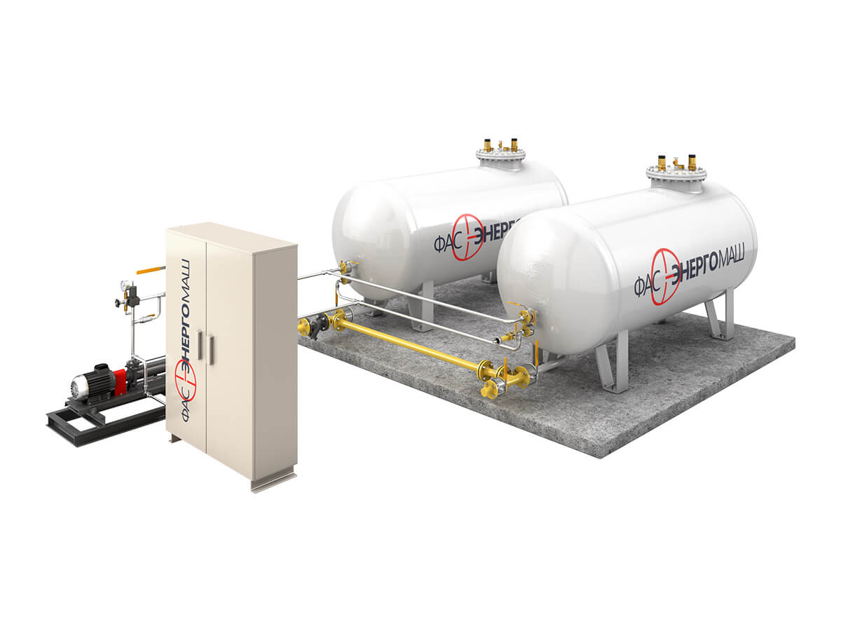 Установка газоиспользующего оборудования