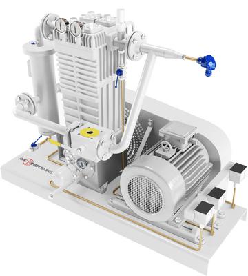 Поршневой компрессорный агрегат сухого хода ФАС 491Производительностьдо 715 Nm³/час