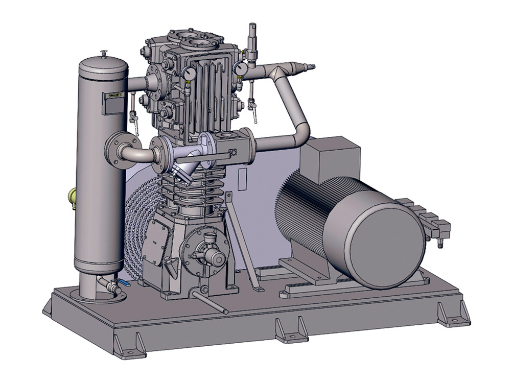 Компрессорный агрегат ФАС 291 для пропан-бутана (до 28 м³/час)