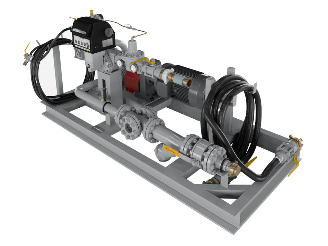 Насосные и насосно-счётные установки для сжиженного углеводородного газа (СУГ)